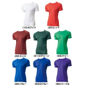 野球 アンダーシャツ ジュニア用 半袖 丸首 ...の詳細画像3