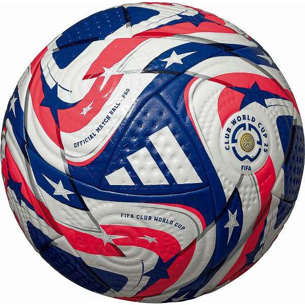 アディダス adidas サッカーボール 5号球 ムンディアル・デ・クルーベスFIFA 25 プロ ...