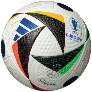 アディダス サッカーボール プロ 5号球 UEFA EURO2024 公式試合球 FIFA Quality Pro. 国際公認球 サーマルボンディング 化粧箱入り AF590 フットボール｜bbtown