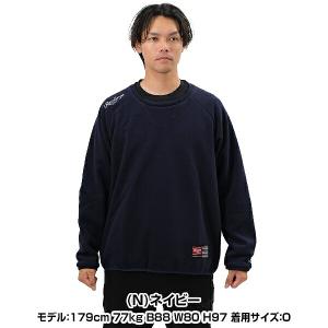 365日出荷 野球 フリースプルオーバー ジャ...の詳細画像3