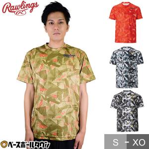 Tシャツ 半袖 ローリングス 野球 コンバットトライアングルTシャツ