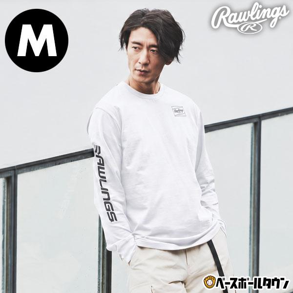 Mサイズ限定 野球 ロングスリーブTシャツ ローリングス Rawlings 長袖 Tシャツ AST1...