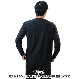 野球 Tシャツ 長袖 丸首 大人 メンズ ロー...の詳細画像5