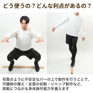 レビューで6ヶ月保証 野球 練習 バランスバー...の詳細画像4
