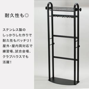 野球 バット&野球ギアスタンド 10本用 バッ...の詳細画像3