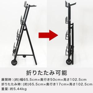 野球 バット&ヘルメットスタンド バット14本...の詳細画像5