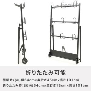 野球 バット&ヘルメットスタンド バット14本...の詳細画像4