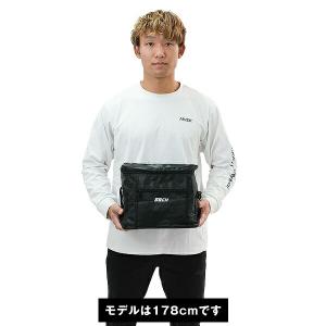 折りたたみクーラーバッグ 保冷バッグ ブラック...の詳細画像3