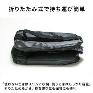 折りたたみクーラーバッグ 保冷バッグ ブラック...の詳細画像5