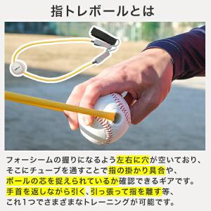 レビューで6ヶ月保証 野球 練習 指トレボール...の詳細画像4