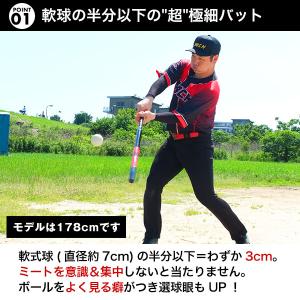 レビューで6ヶ月延長保証 野球 練習 スリムト...の詳細画像4