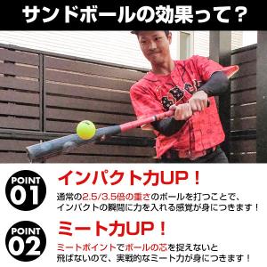 ポンプ贈呈 野球 サンドボール 6個入り 25...の詳細画像3
