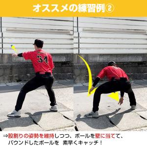 野球 練習 リアクションボール 3色 6個セッ...の詳細画像5