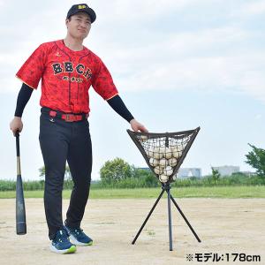 365日出荷 野球 練習 折りたたみ式ボールカ...の詳細画像2