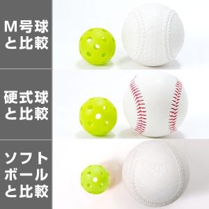 野球 練習 ミニ穴あきボール 50個セット 4...の詳細画像2