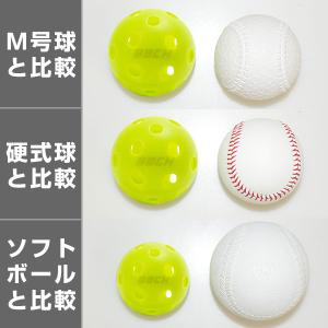 野球 練習 穴あきボール 20個セット 専用メ...の詳細画像2