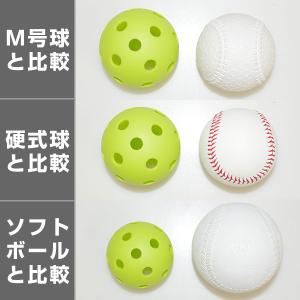 野球 練習 穴あきボール 20個セット メッシ...の詳細画像2
