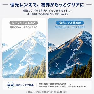 レビューで6ヶ月保証 野球 サングラス 偏光レ...の詳細画像4