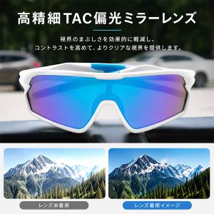 レビューで6ヶ月保証 野球 ジュニア用サングラ...の詳細画像2