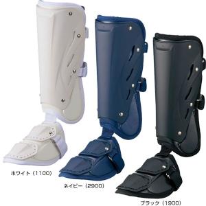 ゼット 打者用レッグガード 艶消しタイプ 左右...の詳細画像1