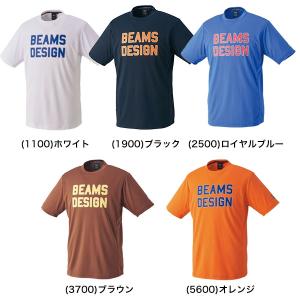 野球 Tシャツ メンズ 半袖 吸汗速乾 ビーム...の詳細画像1