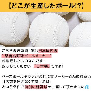 365日出荷 安心の日本製 激安軟式練習球 J...の詳細画像1