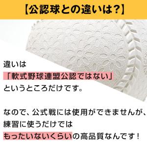 365日出荷 安心の日本製 激安軟式練習球 J...の詳細画像3