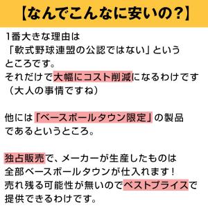 365日出荷 安心の日本製 激安軟式練習球 J...の詳細画像4