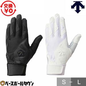 交換無料 野球 バッティンググローブ 両手 デサント DBBNJD10 バッテ刺繍有料可(T)