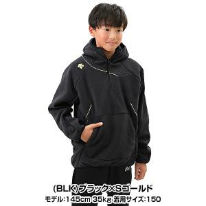 交換無料 デサント フリースパーカー ジャケッ...の詳細画像4