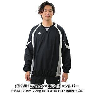 野球 ウインドシャツ シャカシャカ 長袖 デサ...の詳細画像1