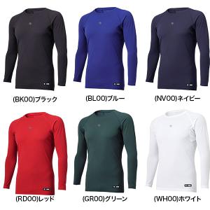 野球 アンダーシャツ 長袖 丸首 デサント D...の詳細画像1