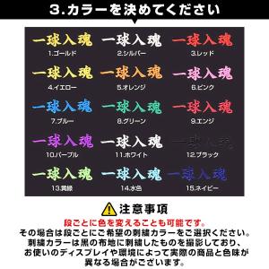 本体別売り ヘアバンド用刺繍オプション 文字刺...の詳細画像4
