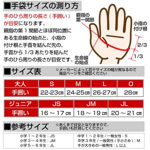 野球 バッティンググローブ ジュニア 両手用 ...の詳細画像5