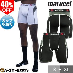 野球 スライディングパンツ 大人 マルーチ マルッチ スラパン ファウルカップ収納式 パッド付き ADULT ELITE PADDED SLIDER MASL