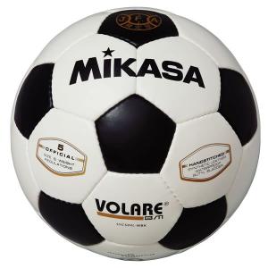 サッカーボール ミカサ 5号 検定球 手縫い 亀甲型 白/黒 SVC50VL-WBK