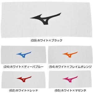 文字刺繍入り フェイスタオル ミズノ ネーム刺...の詳細画像1