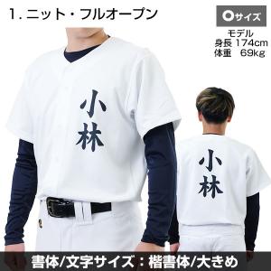 名前入り 選べる3タイプ 野球 ユニフォームシ...の詳細画像3