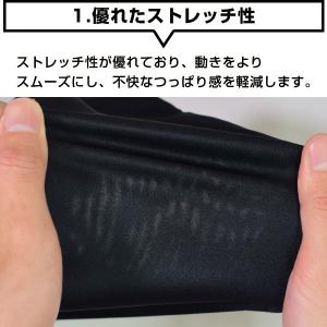 2枚組 野球 アンダーシャツ 大人 半袖 丸首...の詳細画像2