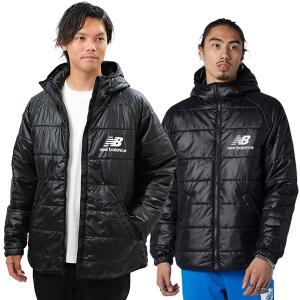 中綿ジャケット パーカー 大人 ニューバランス NB Athletics Winterized 長袖 ジップアップ フルジップ フード付き ブルゾン アウター 防寒 冬用 撥水 MJ13513｜bbtown