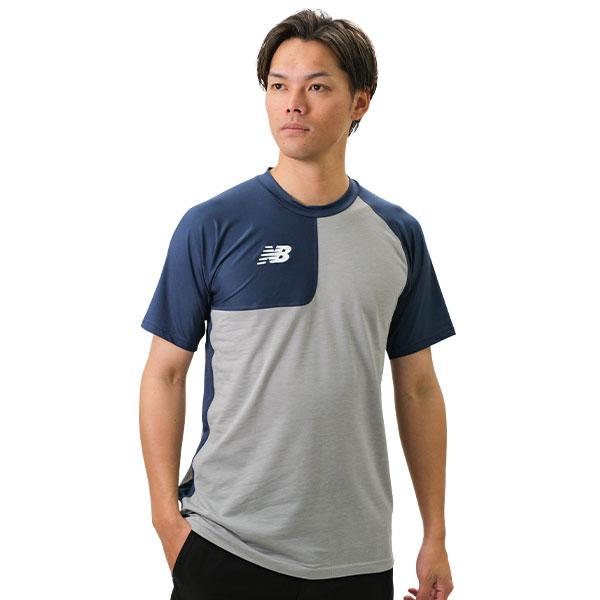 野球 アンダーシャツ 半袖 丸首 大人 ニューバランス New Balance BP ベースボールア...