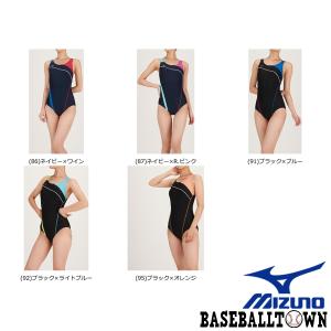 ミズノ アクアフィットネス用ワンピース レディース N2JA0301 スイム フィットネス水着 ウイメンズ スイム