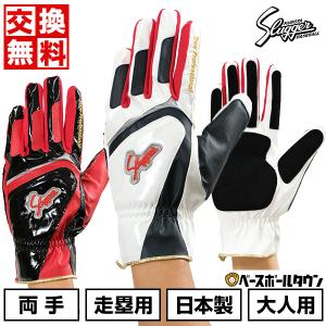 久保田スラッガー　走塁用手袋　ホワイト×ネイビー　両手用　Lサイズ 久保田スラッガー 走塁用手袋 S-140R ホワイト×ネイビー 走塁