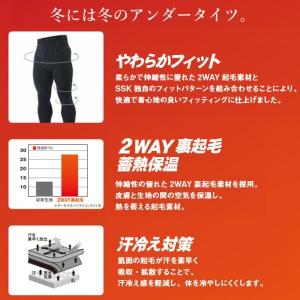 SSK アンダータイツ 裏起毛 メンズ 大人用...の詳細画像3