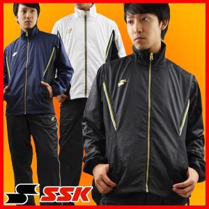 野球 SSK プレジャン フルジップ 長袖 プレジャンパンツ 上下セット 裏トリコット 展示会限定 BWPE15107SP