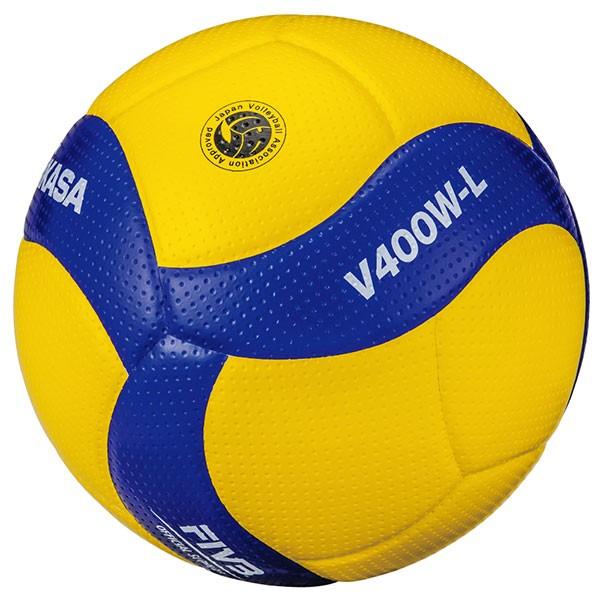 ミカサ バレーボール 4号球 小学校試合球 軽量球 V400W-L MIKASA