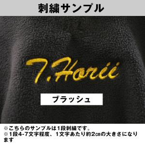 本体別売り ウェア用刺繍オプション 最大2段ま...の詳細画像1