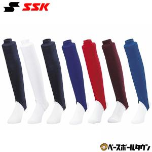 野球 ストッキング 黒 紺 赤 青 緑 ローカット SSK オーバーストッキング ウール混天竺編 YA240