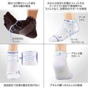 ザムスト 機能性ソックス HA-1 メッシュ ...の詳細画像2