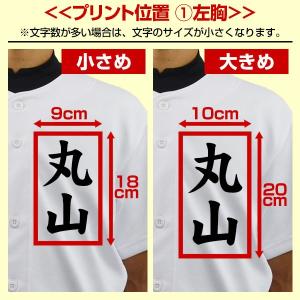 名前入り 選べる3タイプ 野球 ユニフォームシ...の詳細画像1